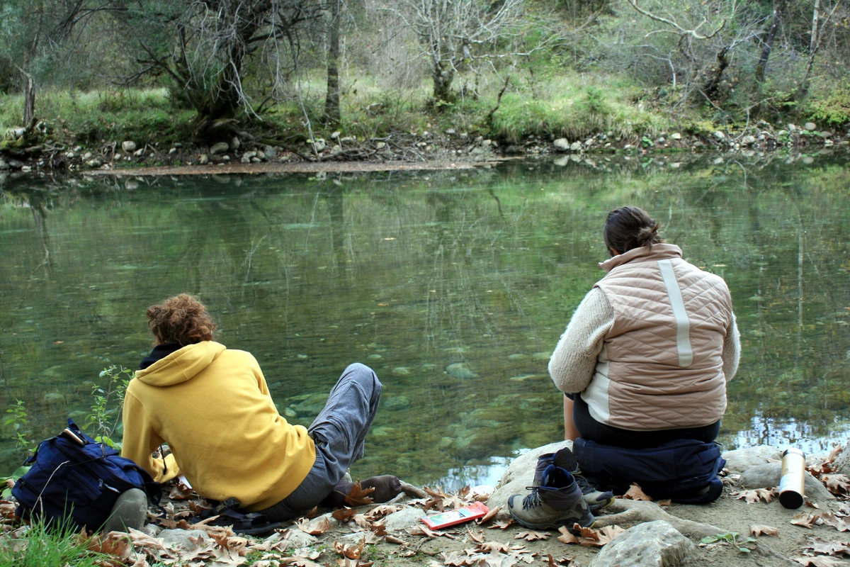 Voidomatis river - studying the flow