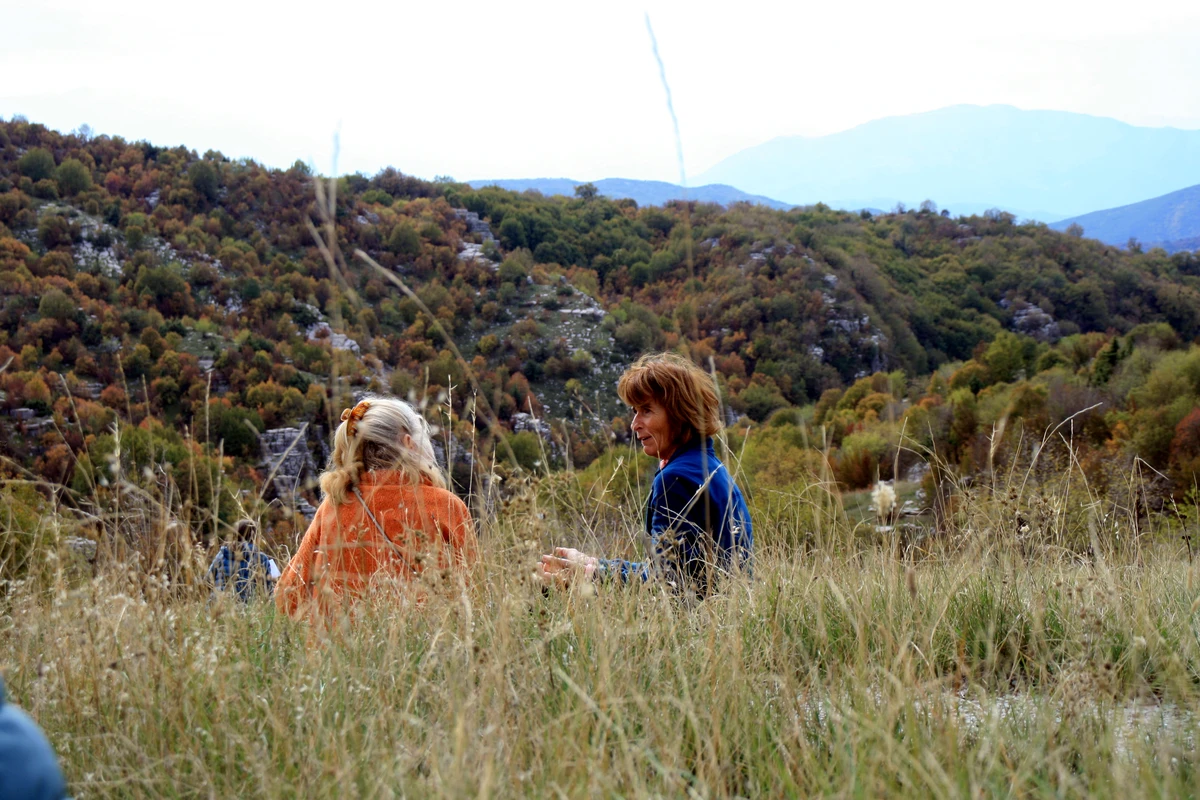 Beloi Zagoriou - the element of air in relationships, plants and landscapes