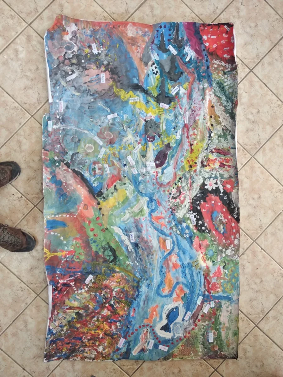 Adults' group: river as group process